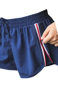 Yoga running fashion with lining quick-drying, breathable and anti-glare Sports shorts women's fitness hot pants Sports hot pants Sports wide pants Breathable sports pants SKSP031 detail view-10